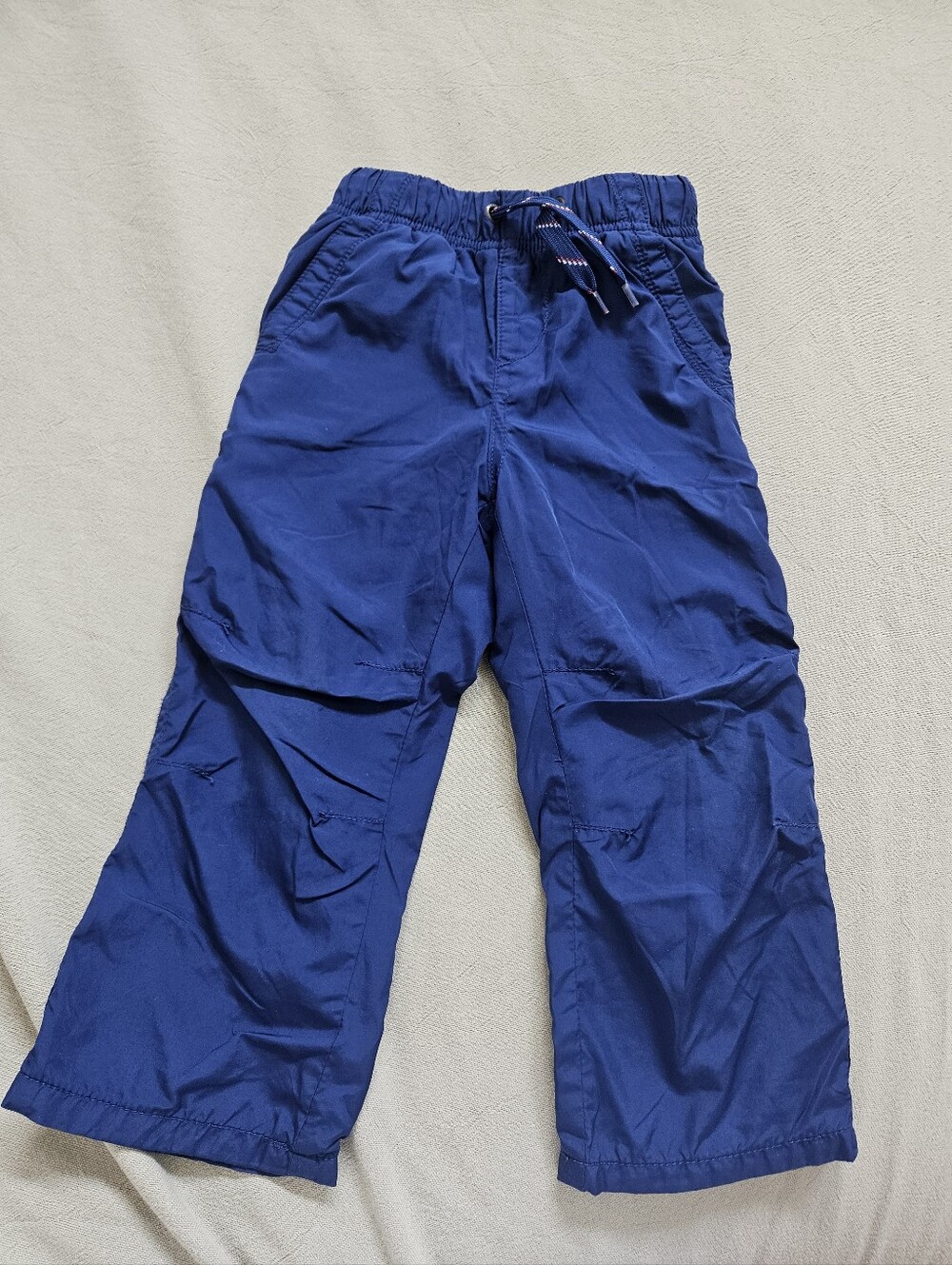 ​BabyGap Toddler Boys Blue Lined Pull-On Playground Pants Active Pants Size 2 Ye